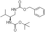 CAS # 325722-26-7, (S)-1-Cbz-Amino-2-Boc-aminoisopentane, [(2S)-2-[[(tert-Butoxy)carbonyl]amino]-3-methylbutyl]carbamic acid benzyl ester