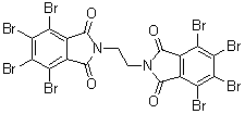 CAS 登录号：32588-76-4, 乙撑双四溴邻苯二甲酰亚胺