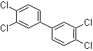 structure of CAS# 32598-13-3, 3,3',4,4'-Tetrachloro-1,1'-biphenyl
