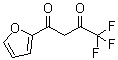 structure of CAS# 326-90-9, 4,4,4-Trifluoro-1-(2-furyl)-1,3-butanedione