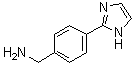 4-(1H-Imidazol-2-yl)benzenemethanamine molecular structure (CAS 326409-72-7)
