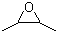 structure of CAS# 3266-23-7, 2,3-Dimethyloxirane