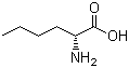 structure of CAS# 327-56-0, D-Norleucine
