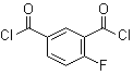 structure of CAS# 327-94-6, 4-Fluoroisophthaloyl chloride