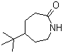 4-叔丁基己内酰胺分子结构 (CAS 32741-89-2)