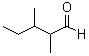 structure of CAS# 32749-94-3, 2,3-Dimethylpentanal