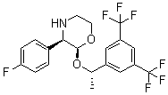 CAS 登录号：327623-37-0, (2S,3R)-2-[(1S)-1-[3,5-双(三氟甲基)苯基]乙氧基]-3-(4-氟苯基)吗啉