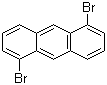 structure of CAS# 3278-82-8, 1,5-Dibromoanthracene
