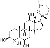 structure of CAS# 32791-84-7, Panaxatriol