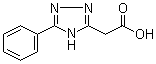(5-Phenyl-4H-1,2,4-triazol-3-yl)acetic acid molecular structure (CAS 328084-14-6)
