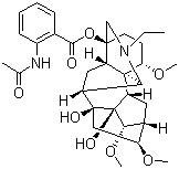 CAS 登录号：32854-75-4, 刺乌头碱