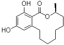 CAS # 32885-82-8, Des-O-methyllasiodiplodin, (3S)-3,4,5,6,7,8,9,10-Octahydro-12,14-dihydroxy-3-methyl-1H-2-benzoxacyclododecin-1-one