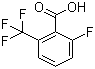 structure of CAS# 32890-94-1, 2-Fluoro-6-(trifluoromethyl)benzoic acid