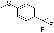 4-(三氟甲基)苯甲硫醚分子结构 (CAS 329-14-6)