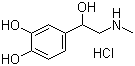 (+/-)-Epinephrine hydrochloride molecular structure (CAS 329-63-5)