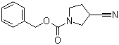 structure of CAS# 329012-80-8, (R)-1-N-Cbz-3-cyanopyrrolidine