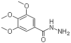3,4,5-三甲氧基苯甲酰肼分子结构 (CAS 3291-03-0)