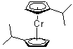 structure of CAS# 329735-69-5, 1,1'-Bis(1-methylethyl)chromocene