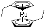 structure of CAS# 32992-96-4, Bis(ethylcyclopentadienyl)ruthenium
