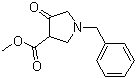 structure of CAS# 329956-53-8, 4-Oxo-1-benzyl-3-pyrrolidinecarboxylic acid methyl ester