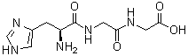 structure of CAS# 32999-80-7, L-组氨酰甘氨酰甘氨酸