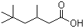 3,5,5-Trimethylhexanoic acid molecular structure (CAS 3302-10-1)