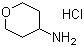 structure of CAS# 33024-60-1, 4-Aminotetrahydropyran hydrochloride