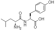 structure of CAS# 3303-29-5, D-亮氨酰-L-酪氨酸