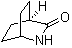 2-Azabicyclo[2.2.2]octan-3-one molecular structure (CAS 3306-69-2)