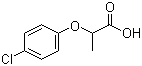 2-(4-Chlorophenoxy)propionic acid molecular structure (CAS 3307-39-9)