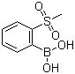 structure of CAS# 330804-03-0, 2-(Methanesulfonyl)phenylboronic acid