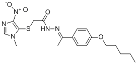 structure of CAS# 330997-95-0, ROS Inhibitor, YCG063
