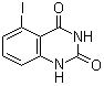 5-Iodo-2,4(1H,3H)-quinazolinedione molecular structure (CAS 33140-34-0)