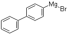CAS # 3315-91-1, 4-Biphenylmagnesium bromide, (4-Biphenylyl)bromomagnesium, (4-Biphenylyl)magnesium bromide, (p-Biphenylyl)magnesium bromide, 1,1'-Biphenyl-4-ylmagnesium bromide