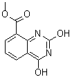 CAS 登录号：331647-38-2, 2,4-二羟基喹唑啉-8-羧酸甲酯
