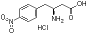 structure of CAS# 331763-77-0, (S)-3-Amino-4-(4-nitrophenyl)butyric acid