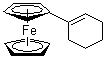 环己烯基二茂铁分子结构 (CAS 33183-07-2)