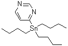 structure of CAS# 332133-92-3, 4-(三丁基锡烷基)嘧啶