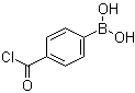 structure of CAS# 332154-57-1, 4-氯甲酰基苯硼酸