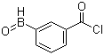 3-氯羰基苯硼酸酐分子结构 (CAS 332154-58-2)