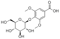 CAS 登录号：33228-65-8, 葡萄糖基丁香酸