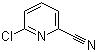 structure of CAS# 33252-29-8, 2-Chloro-6-cyanopyridine