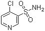 4-Chloro-3-pyridinesulfonamide molecular structure (CAS 33263-43-3)