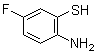 CAS # 33264-82-3, 2-Amino-5-fluorobenzenethiol, (4-Fluoro-2-mercaptophenyl)amine, 2-Amino-5-fluorothiophenol, 4-Fluoro-2-mercaptoaniline, NSC 268651