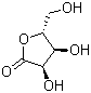 Ribono-1,4-lactone molecular structure (CAS 3327-63-7)