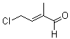 CAS # 3330-25-4, 2-Methyl-4-chloro-2-butenal, 4-Chloro-2-methylcrotonaldehyde