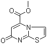 structure of CAS# 33304-83-5, 7-氧代-7H-[1,3]噻唑并[3,2-a]嘧啶-5-羧酸甲酯