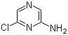 2-氨基-6-氯吡嗪分子结构 (CAS 33332-28-4)