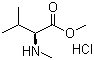 structure of CAS# 3339-44-4, N-甲基缬氨酸甲酯盐酸盐