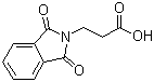 structure of CAS# 3339-73-9, 3-Phthalimidopropionic acid
